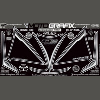 Motografix Stone Chip Protection front Suzuki SV 650 / 1000 NS006K 2003-2013 Motografix Stone Chip Protection front Suzuki SV 650 / 1000 NS006K 2003-2013