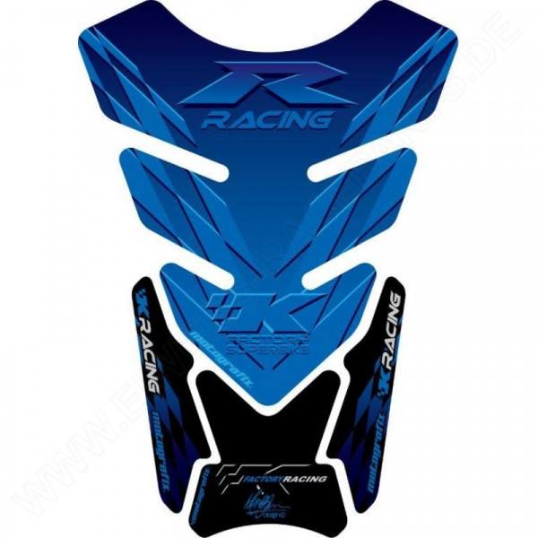 Motografix Kawasaki ZX- 6 / 7 / 10 R 3D Gel Quad Tank Pad Protector TK008B