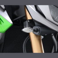 R&G Micro Blinker Adapter Set vorn passend für Kawasaki Versys 650 / Z 650 / Ninja 250 / 300 R&G Micro Blinker Adapter Set vorn passend für Kawasaki Versys 650 / Z 650 / Ninja 250 / 300