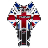 Motografix Triumph Street Triple 765 3D Gel Tank Pad Protector TT032UJK Motografix Triumph Street Triple 765 3D Gel Tank Pad Protector TT032UJK