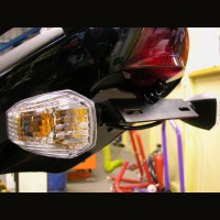R&G Racing Licence plate holder Kawasaki ER-6 2006-2008 R&G Racing Licence plate holder Kawasaki ER-6 2006-2008