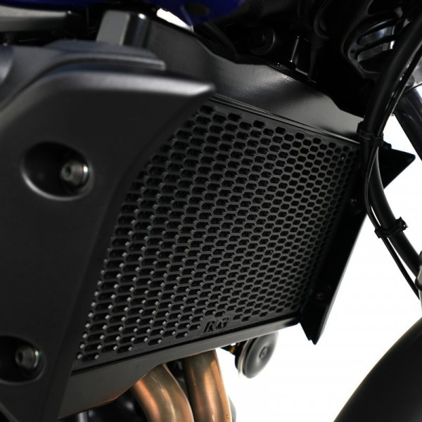 R&G Kühlergitter Schutz PRO BLACK passend für Yamaha MT-07 / Tracer 7 / XSR 700