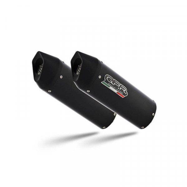 Bmw K 1600 Gt 2022-2025, Furore Evo4 Nero, Dual Homologated legal slip-on exhaust including removabl