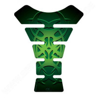 Motografix Celtic Tribal Tattoo Green 3D Gel Tank Pad Protector ST058G Motografix Celtic Tribal Tattoo Green 3D Gel Tank Pad Protector ST058G
