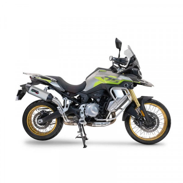 Voge 900DSX 2024-2025, Furore-X Titanio, Homologated legal slip-on exhaust including removable db ki
