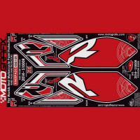 Motografix Front and Fuel Tank Guard Knee Pads fits BMW S 1000 R 2014-2016 Motografix Front and Fuel Tank Guard Knee Pads fits BMW S 1000 R 2014-2016