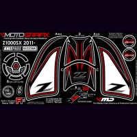 Motografix Fuel Tank Guard Knee Pads KAWASAKI Z1000 2010- KK020WK Motografix Fuel Tank Guard Knee Pads KAWASAKI Z1000 2010- KK020WK