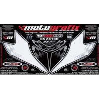 Motografix Stone Chip Protection front Kawasaki ZX-10 R 2006-2007 NK006U Motografix Stone Chip Protection front Kawasaki ZX-10 R 2006-2007 NK006U