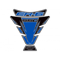 Motografix 3D Gel Tank Pad Blau passend für Kawasaki ER-6 650 Motografix 3D Gel Tank Pad Blau passend für Kawasaki ER-6 650