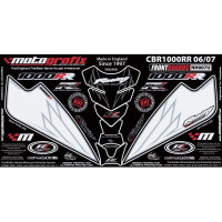 Motografix Stone Chip Protection Kit Honda CBR 1000 RR 2006-2007 NH007U Motografix Stone Chip Protection Kit Honda CBR 1000 RR 2006-2007 NH007U