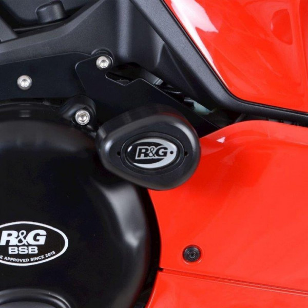 R&G Racing Crash Protectors "No Cut" Ducati Panigale V2 2020-