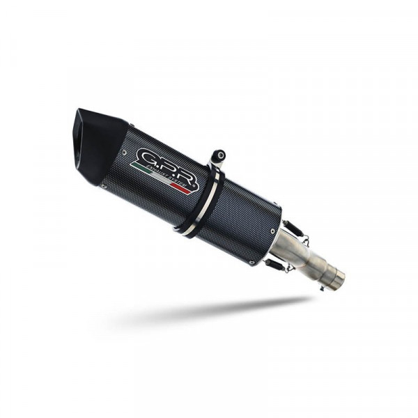 Husqvarna Smr 125 4T 2010-2013, Furore Poppy, Homologated legal slip-on exhaust including removable