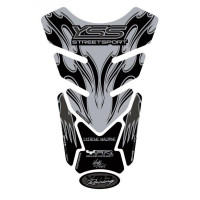 Motografix Yamaha Streetsport Black 3D Gel Tank Pad Protector TY013K Motografix Yamaha Streetsport Black 3D Gel Tank Pad Protector TY013K