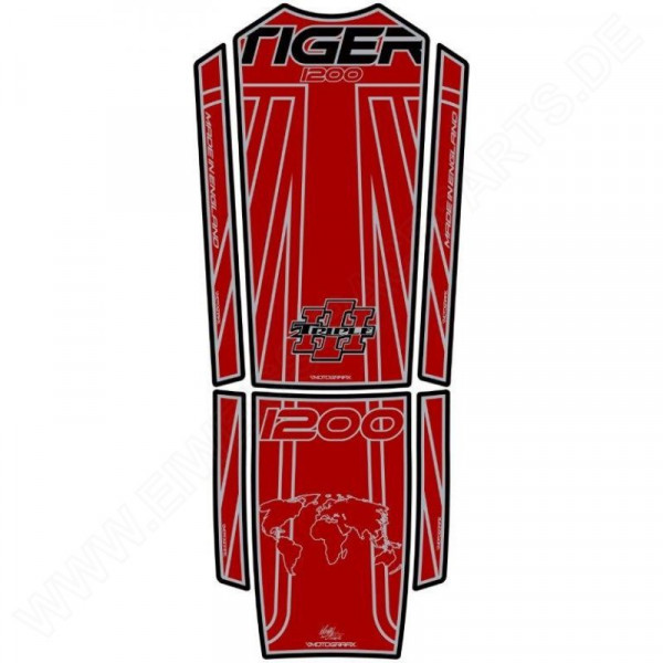 Motografix Triumph Tiger Explorer 1200 3D Gel Tank Pad TT028RJ