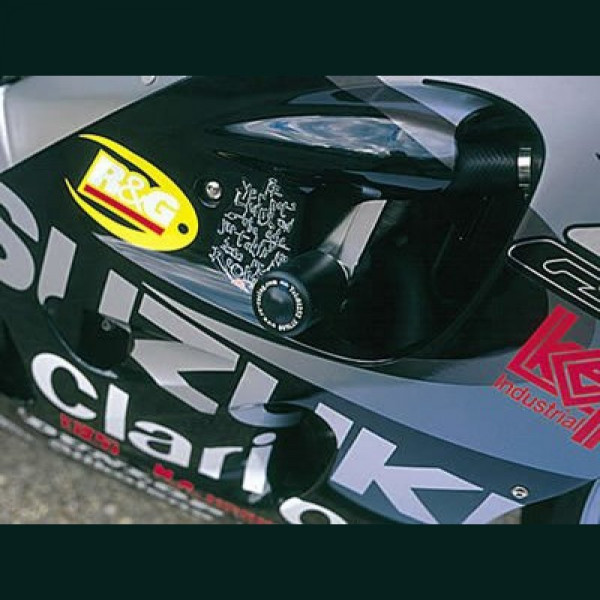 R&G Racing Crash Protectors "No Cut" Suzuki GSX-R 600 / 750 1996-2000