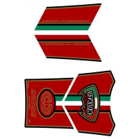 Motografix 3D Gel Tank Pad Protector TD008RE passend für Ducati Corse #1 Motografix 3D Gel Tank Pad Protector TD008RE passend für Ducati Corse #1