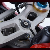 R&G Top Yoke Plug Ducati Panigale V4 models 2018- R&G Top Yoke Plug Ducati Panigale V4 models 2018-