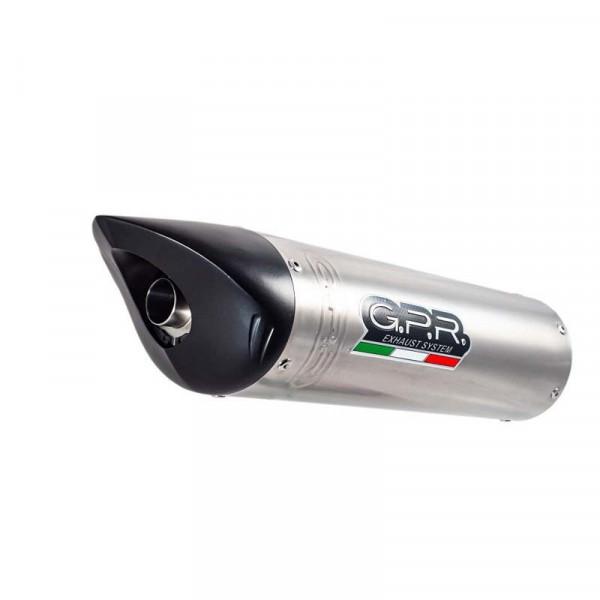 Benelli Tre K 1130 2006-2016, Tiburon Titanium, Homologated legal slip-on exhaust including removabl