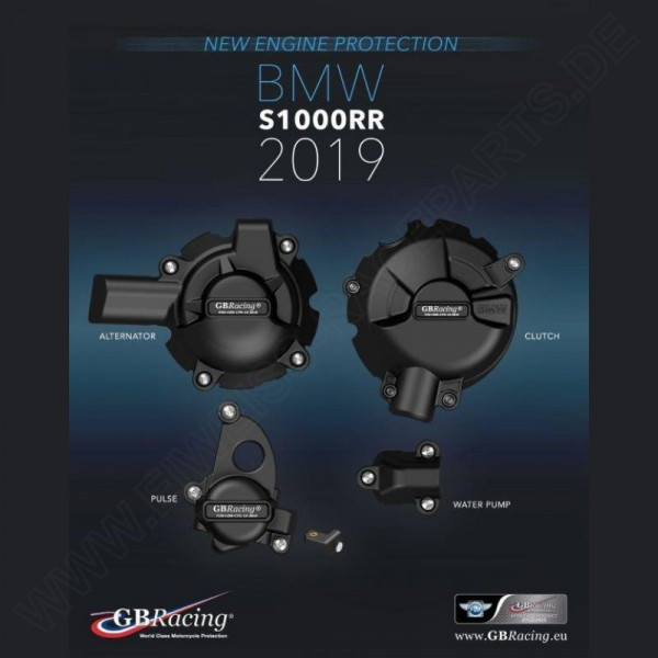 GB Racing Motor Protektor Set BMW S 1000 RR 2019- / M 1000 RR 2021- / S 1000 R 2021-
