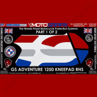 Motografix Tankschutz Knie Pads passend für BMW R1250 GS Adventure Motografix Tankschutz Knie Pads passend für BMW R1250 GS Adventure
