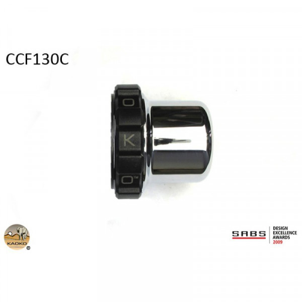 Kaoko Gasgriff-Arretierung "Drive Control" für BMW BMW K1600GT / K1600GTL Chrom 2012-