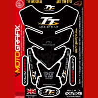 Motografix Isle Of Man TT Races Official Licensed 3D Gel Tank Pad Protector IOMTT02K Motografix Isle Of Man TT Races Official Licensed 3D Gel Tank Pad Protector IOMTT02K