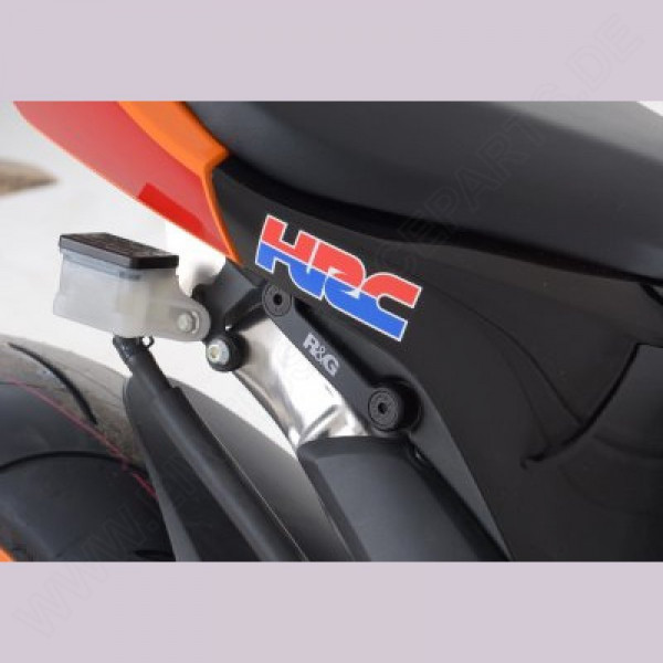 R&G Rear Foot Rest Plates Honda CBR 600 RR 2013-