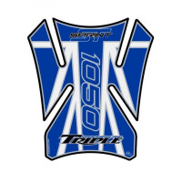 Motografix Triumph Sprint ST 1050 3D Gel Tank Pad Protector TT024BW Motografix Triumph Sprint ST 1050 3D Gel Tank Pad Protector TT024BW
