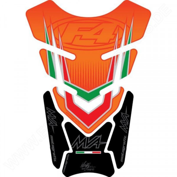 Motografix MV Agusta F4 3D Gel Tank Pad Protector TM002O
