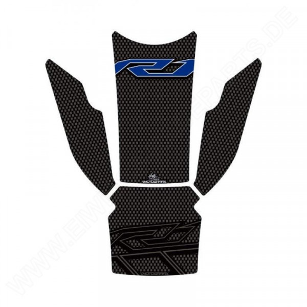 Motografix Yamaha YZF R1 2015- 3D Gel Tank Pad Protector TY026CB