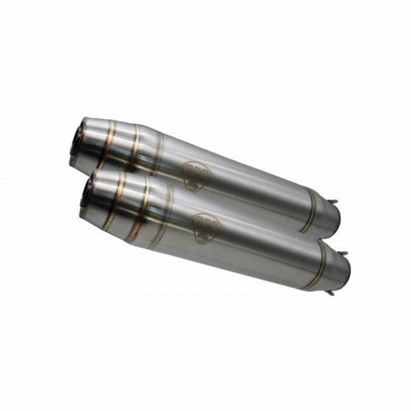 GPR Deeptone Inox Cafè Racer Auspuff passend für BMW R 1100 GS/RT 1994–1998