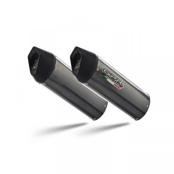 Furore Evo4 Poppy dual homologated slip-on exhaust fits BMW K 1600 GT 2022-2025