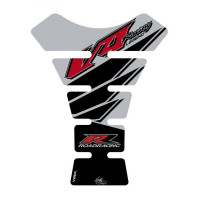 Motografix Honda V4 Road Racing Silver 3D Gel Tank Pad Protector TH005S Motografix Honda V4 Road Racing Silver 3D Gel Tank Pad Protector TH005S