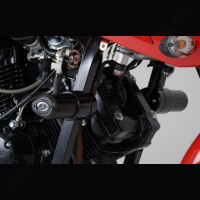 R&G Racing Crash Protectors "No Cut" Hyosung GT 125 / GT 250 naked R&G Racing Crash Protectors "No Cut" Hyosung GT 125 / GT 250 naked