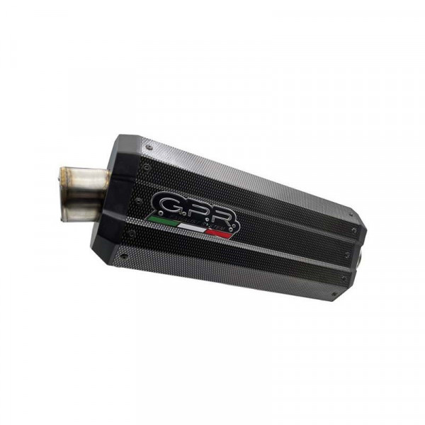 GPR DUNE Poppy slip-on exhaust fits BMW R 1200 GS 2013-2016