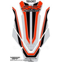 Motografix 3D Gel Tank Pad Protector fits BMW S 1000 RR 2019 Motografix 3D Gel Tank Pad Protector fits BMW S 1000 RR 2019