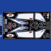 Motografix Stone Chip Protection tail Suzuki GSX-R 1000 2005-2006 RS004WR Motografix Stone Chip Protection tail Suzuki GSX-R 1000 2005-2006 RS004WR
