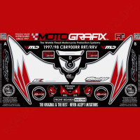 Motografix Stone Chip Protection front Honda CBR 900 RR 1996-1997 NH017RW Motografix Stone Chip Protection front Honda CBR 900 RR 1996-1997 NH017RW
