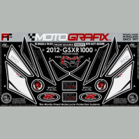Motografix Stone Chip Protection front Suzuki GSX-R 1000 2012- NS021K Motografix Stone Chip Protection front Suzuki GSX-R 1000 2012- NS021K