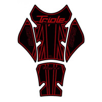 Motografix 3D Gel Tank Pad Protector TT020KR passend für Triumph Triple 675 Motografix 3D Gel Tank Pad Protector TT020KR passend für Triumph Triple 675