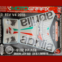 Motografix Tank Pad 3D Gel Protector passend für Aprilia RSV4 2018 Motografix Tank Pad 3D Gel Protector passend für Aprilia RSV4 2018