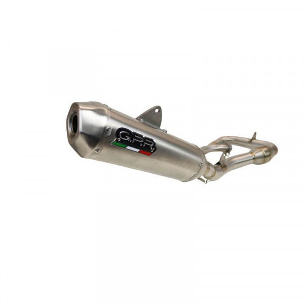 Gas Gas EC 350 F 2021-2023, Pentacross Inox, Racing full system exhaust, including removable db kill