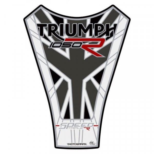 Motografix Triumph Speed Triple 1050 RS 3D Gel Tank Pad Protector TT034MJW