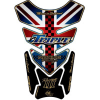 Motografix 3D Gel Tank Pad Protector TT011UJ passend für Triumph Triple Motografix 3D Gel Tank Pad Protector TT011UJ passend für Triumph Triple