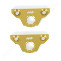 R&G Racing Tie-Down Hooks Pair "Gold" Honda CBR 1000 RR 2017- R&G Racing Tie-Down Hooks Pair "Gold" Honda CBR 1000 RR 2017-
