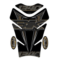 Motografix 3D Gel Tank Pad Black Oversized passend für Suzuki B-King Motografix 3D Gel Tank Pad Black Oversized passend für Suzuki B-King