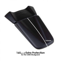 Pyramid Hinterradabdeckung Verlängerung Schwarz Matt passend für Honda CBR 1000 RR 2008-2011 Pyramid Hinterradabdeckung Verlängerung Schwarz Matt passend für Honda CBR 1000 RR 2008-2011