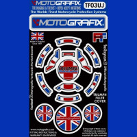 Motografix Filler/Gas cap protection Triumph models TF03UJ Motografix Filler/Gas cap protection Triumph models TF03UJ