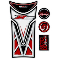 Motografix 3D Gel Tankpad Weiß passend für Yamaha YZF R 125 Motografix 3D Gel Tankpad Weiß passend für Yamaha YZF R 125