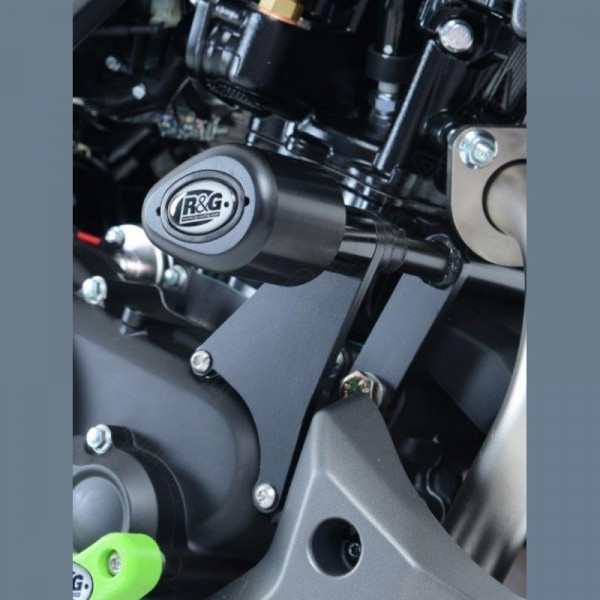 R&G Racing Crash Protectors Kit "No Cut" Yamaha MT-125 2014-